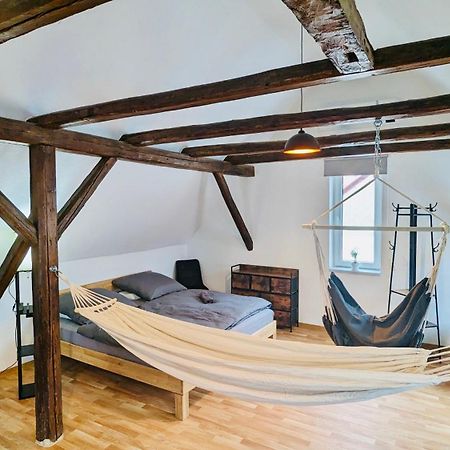 Die Arche - Eigene Haushaelfte Im Stadtzentrum Arnstadt Bagian luar foto